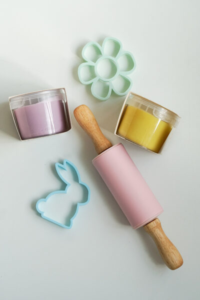 MEADOW RABBIT playdough set