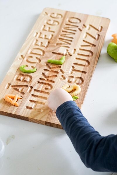 Letters activities board